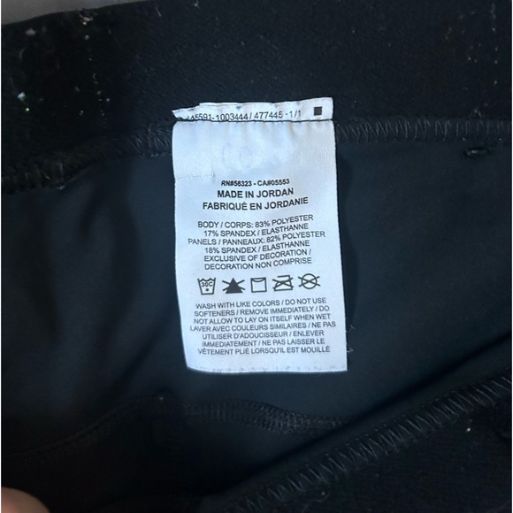 black nike pro leggings size M - Picture 2 of 3